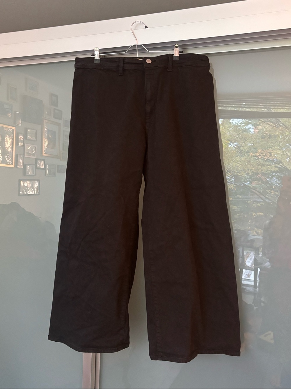 Universal Thread Black Wide-Leg Sailor Pants
